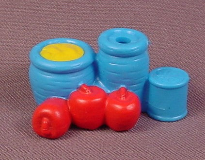 Disney Winnie The Pooh Pots & Apples Playset Accessory PVC Toy