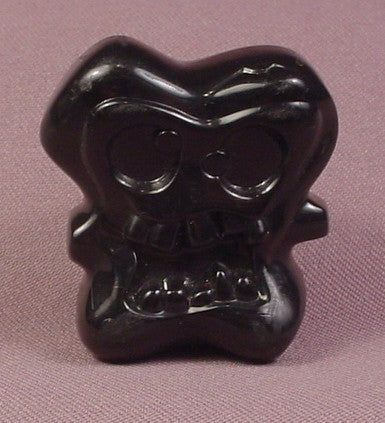 Mcdonalds 2000 Crazy Bones, Black Raskull, 2" Tall