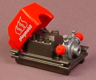 Playmobil Dark Gray & Red Water Pump, 3880 4180 5027 5716