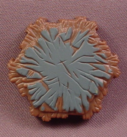 Heroscape 1 Hex Rock Terrain Tile, Hasbro, 1 Space, Gray