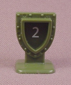 Heroscape Green #2 Order Marker, Hasbro