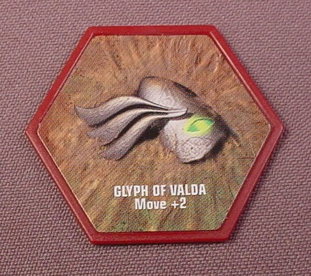 Heroscape Glyph Of Valda, Move +2, Hasbro