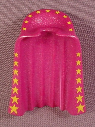 Playmobil Glittery Magenta Purple Magician's Cloak Or Cape
