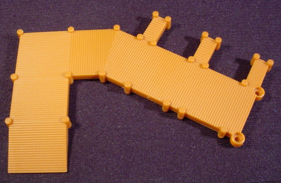 Micro Machines Dock For 1987 Airport Marina Action Playset 4 1/2" L