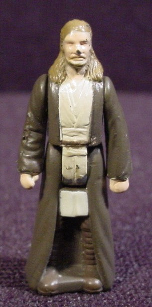 Star Wars Galoob Micro Machines 1999 Qui-Gon Jinn 1 1/8" Poseable F