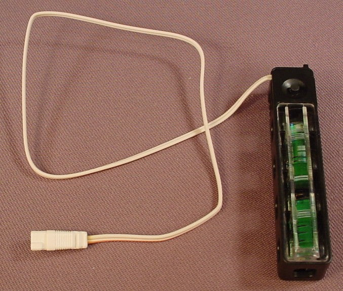 Playmobil Black Column With LED Lights & A White Cable With A Plug, 5149 6446, 30 82 9922