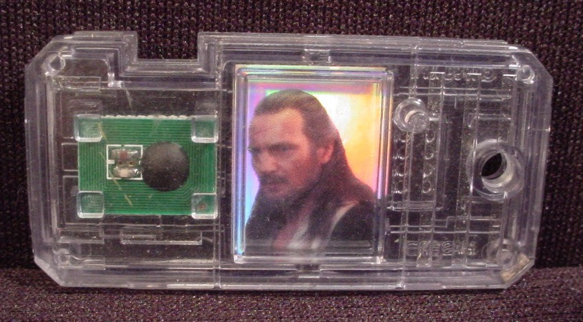Star Wars Commtech Chip Qui-Gon Junn #14, Doubles As A Base