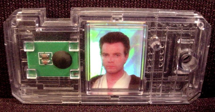 Star Wars Commtech Chip Obi-Wan Kenobi #15, Doubles As A Base For A