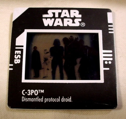 Star Wars C-3Po Freeze Frame Slide Kenner Hasbro 1998