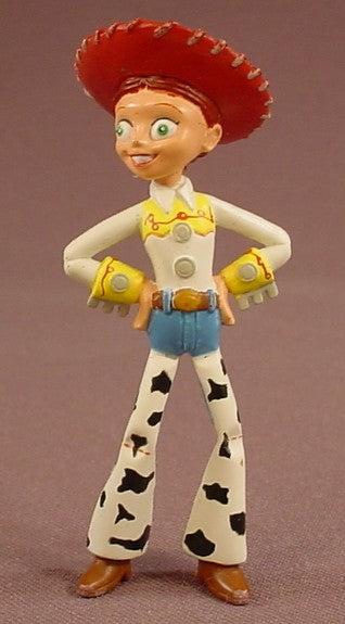 Disney Toy Story Jessie PVC Figure, 3 Inches Tall, Pixar, Figurine