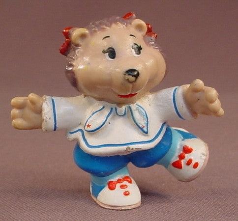 The Get Along Gang Portia Porcupine PVC Figure, 2 Inches Tall, 1984 A.G.C., Tomy, Figurine
