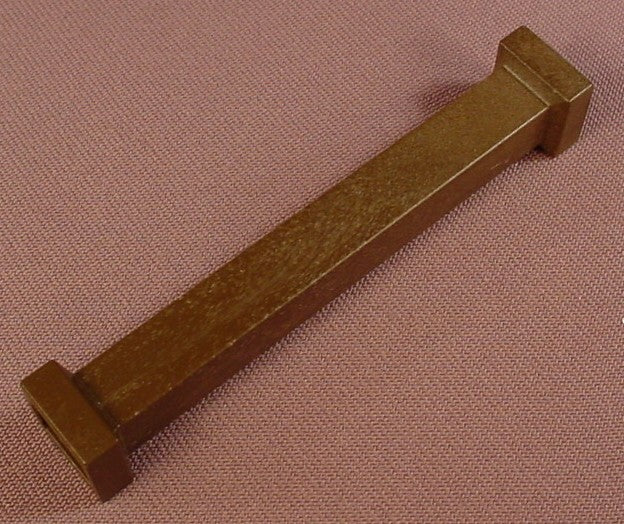 Playmobil Brown Square Column Or Post With System X Slots In Both Ends, 3 1/2 Inches Tall, 3112 3288 4055 5727 7376, 30 22 2630