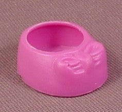 My Little Pony G1 Adult Purple Shoe With Large Bow, Rockin The Nigh