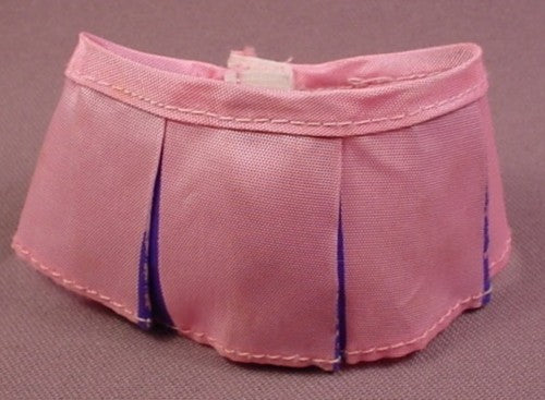 My Little Pony G1 Adult Wear Pink & Purple Pleated Skirt, Pom Pom P