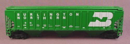 Oo Scale Gauge Green Burlington Northern Covered Hopper Car Bn 4562