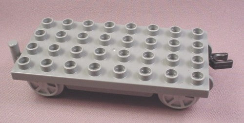 Lego Duplo 31300 Dark Stone Gray 4X8 Train Base