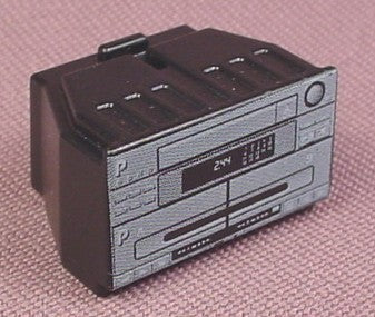 Playmobil Black Stereo Radio Receiver