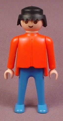 Playmobil Adult Male Classic Style Figure With Blue Legs