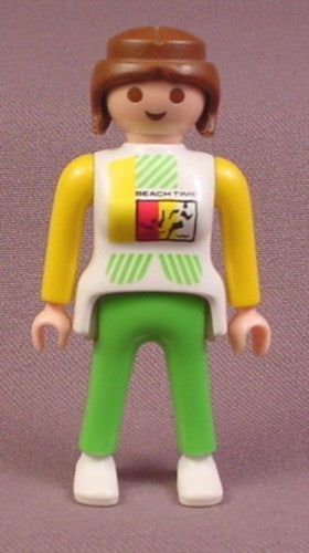 Playmobil Adult Female Mom Or Mother Figure In A White Shirt