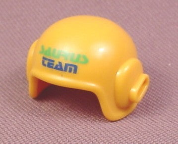 Playmobil Mustard Yellow Or Gold Modern Pilot`s Helmet