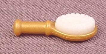 Playmobil Gold & White Hair Brush Hairbrush