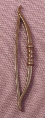 Playmobil Dark Brown Short Bow For Arrows, 3028 3137 3150 3153 3157