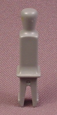 Playmobil Gray Snap In Rail Post Or Pin For Securing The Rigging