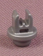 Playmobil Silver Gray Clip With A System X Knob, 30 04 1620