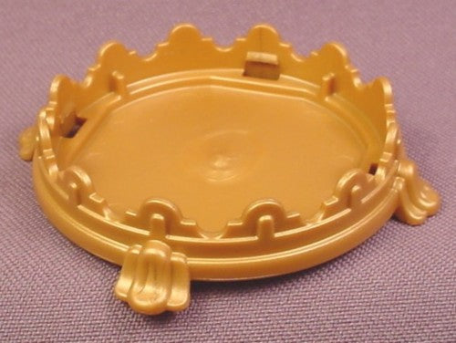 Playmobil Gold Parrot Cage Base With 4 Legs & Ornamental Edges