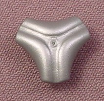 Playmobil Silver Gray 3 Spoked Hubcap Hub Cap, 3216 4071 4175