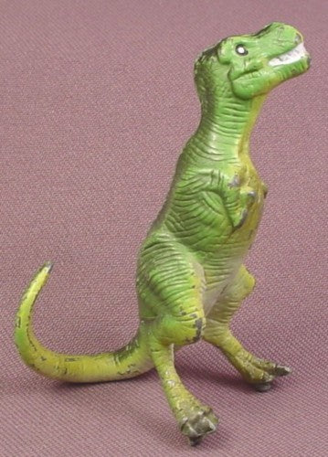 Diecast Metal T-Rex Dinosaur Figure, 2 3/4" tall