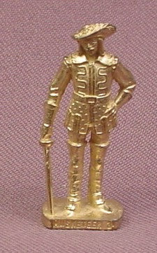 Kinder Surprise 1993 Metal Musketeer 3 Figure, Scame, K93N137