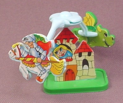 Kinder Surprise 1997 Castle with Knight & Dragon, K97N97