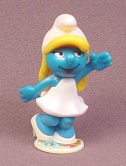 Kinder Surprise 1997 Smurf Smurfette In High Heels, K97N59