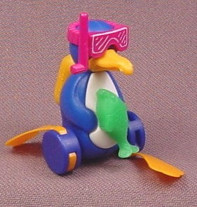 Kinder Surprise 1998 Scuba Diving Penguin with Fish, K98N53