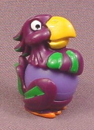 Kinder Surprise 1998 Purple Parrot Ball Bird, K98N123