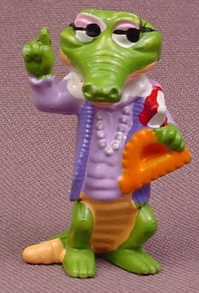Kinder Surprise, 1991, Crazy Crocs, Miss Crocomatics, #6, Math