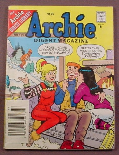 Archie Digest Magazine Comic #133, Apr 1995, Fair Condition