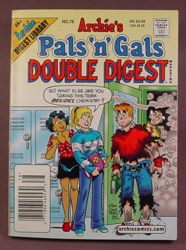 Archie's Pals N Gals Double Digest Magazine Comic #78, Oct 2003