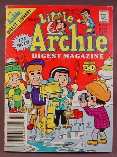 Little Archie Digest Magazine Comic #47, Mar 1991