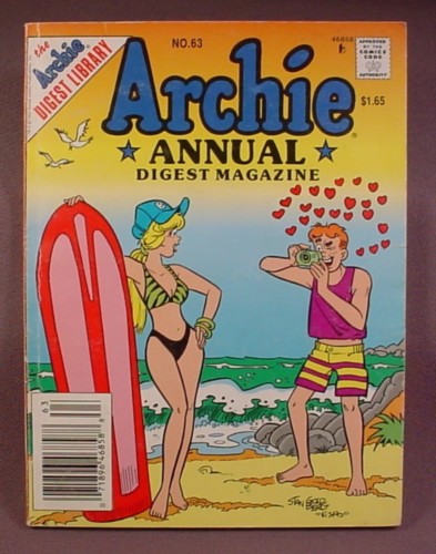 Archie Annual Comics Digest Magazine #63, 1993