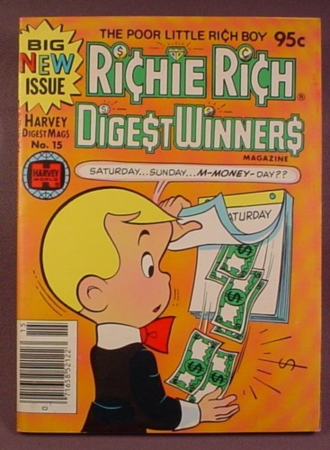 Richie Rich Digest Winners Comic #15, June 1982