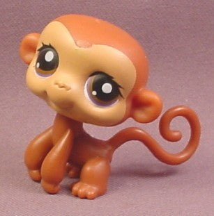 Littlest Pet Shop #189 Monkey with Purple Eyes, Hasbro