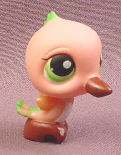 Littlest Pet Shop #343 Pink Hummingbird with Green Eyes, 2006 Hasbro