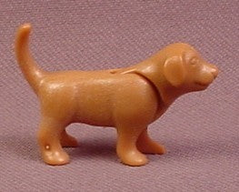 Playmobil Light Brown Or Tan Puppy Dog Animal Figure In A Sitting Pose –  Ron's Rescued Treasures