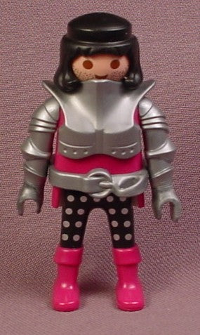 Playmobil Adult Male Barbarian Knight Figure In Full Armor