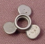 Playmobil Silver Gray Propeller for Small Boat, 4473 4488 4688 4844