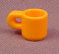 Playmobil Orange Coffee Mug Or Cup, 4286 5226, 30 29 0480