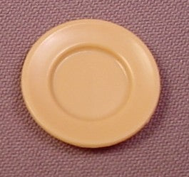 Playmobil Light Brown Large Round Plate, 3495