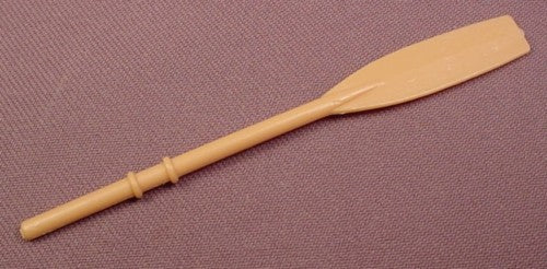 Playmobil Tan Or Light Brown Row Boat Oar Or Paddle
